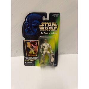 Vintage Star Wars Hoth Rebel Soldier 1996 Kenner POTF Sealed Collectible